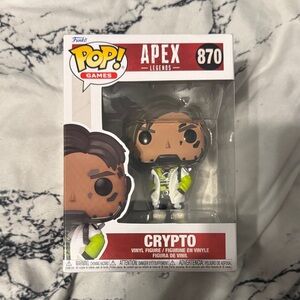 Funko Pop Apex Legends Crypto Figure with Green and Black